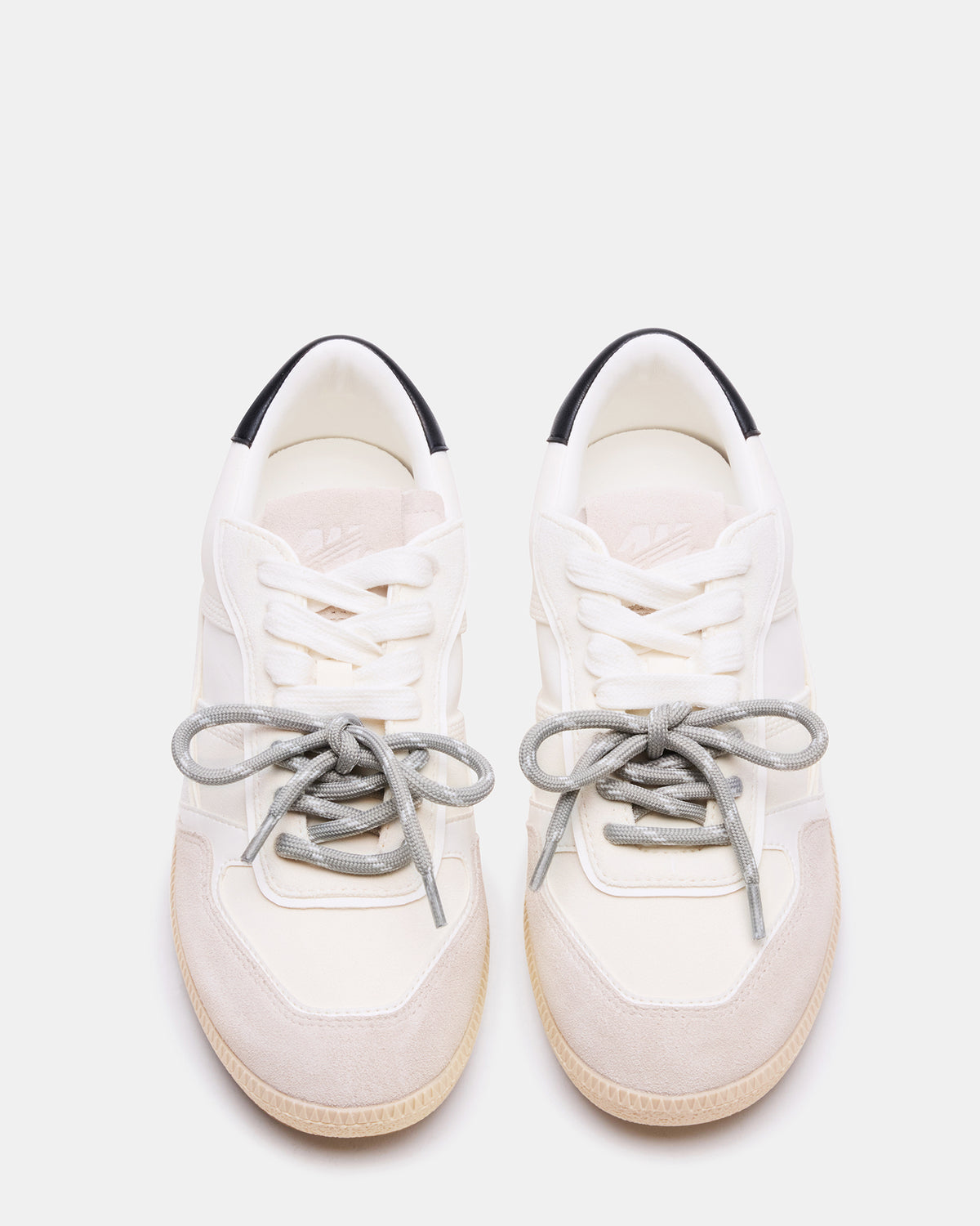 Steve Madden SPORTY White Low-Top Lace-Up Women's Sneaker