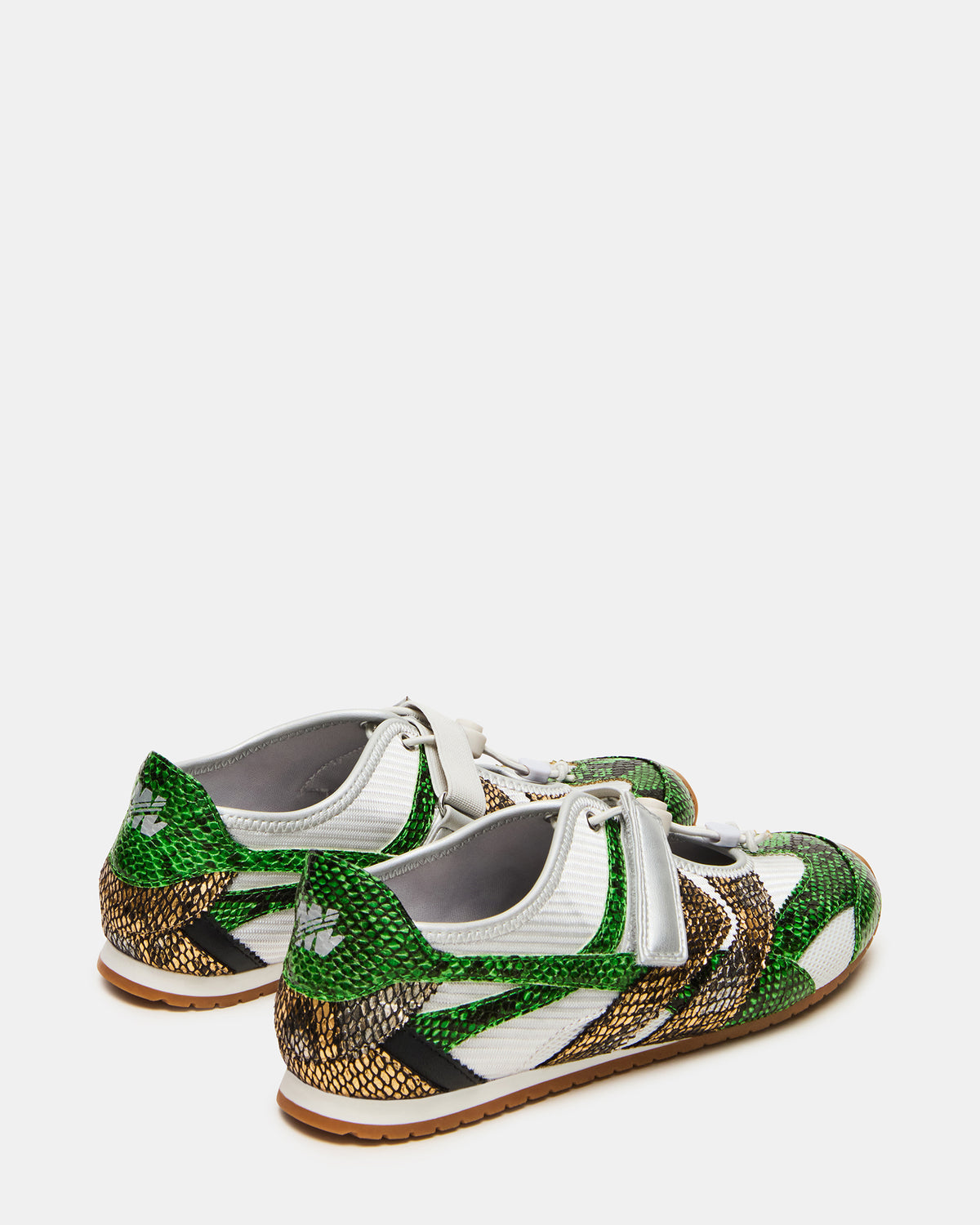 Steve Madden VIPER Green Multi Low-Top Velcro Women's Sneaker