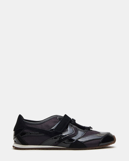 Steve Madden VIPER Black Low-Top Velcro Women's Sneaker