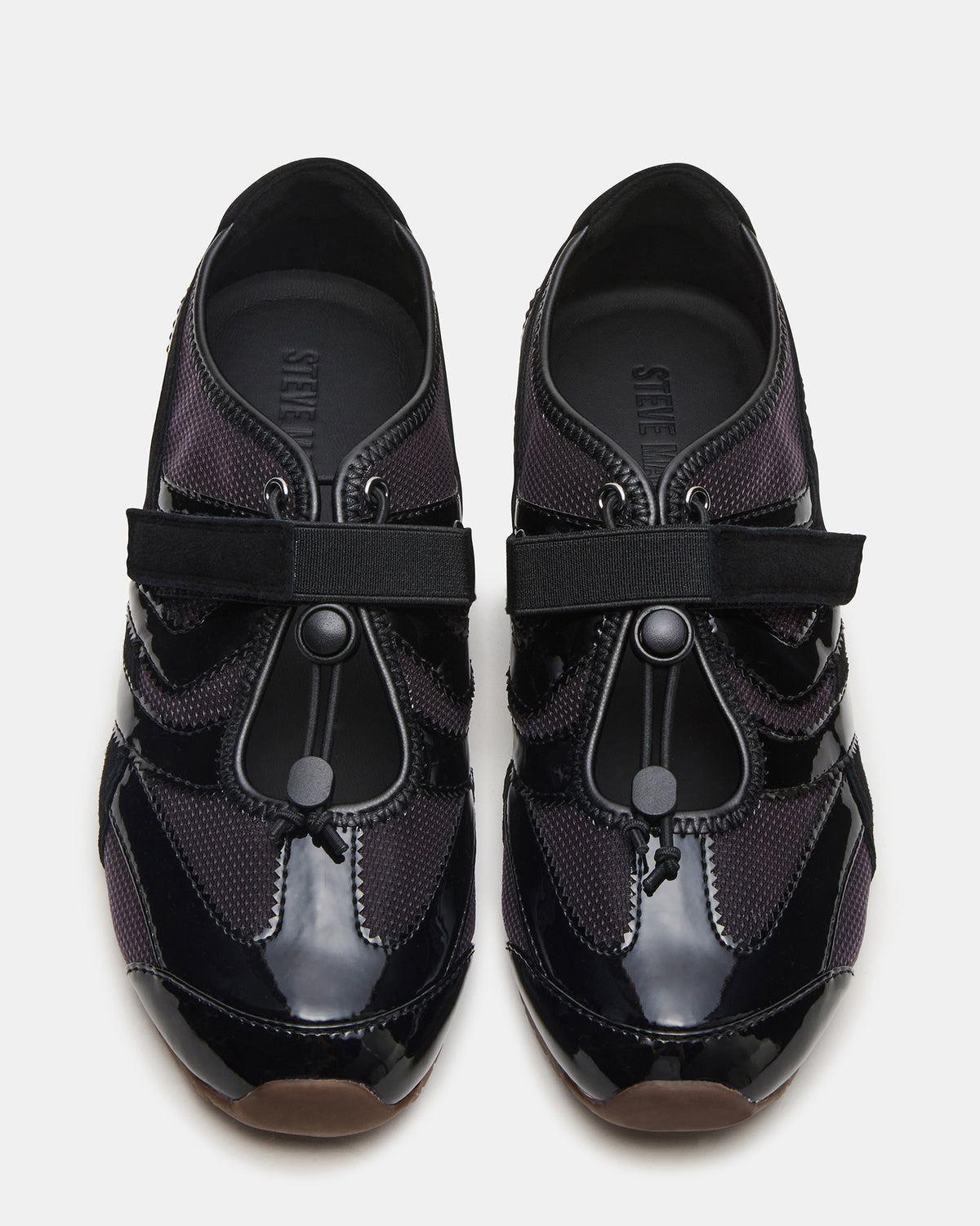 Steve Madden VIPER Black Low-Top Velcro Women's Sneaker