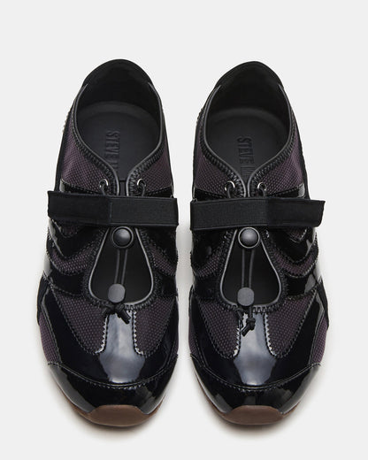 Steve Madden VIPER Black Low-Top Velcro Women's Sneaker