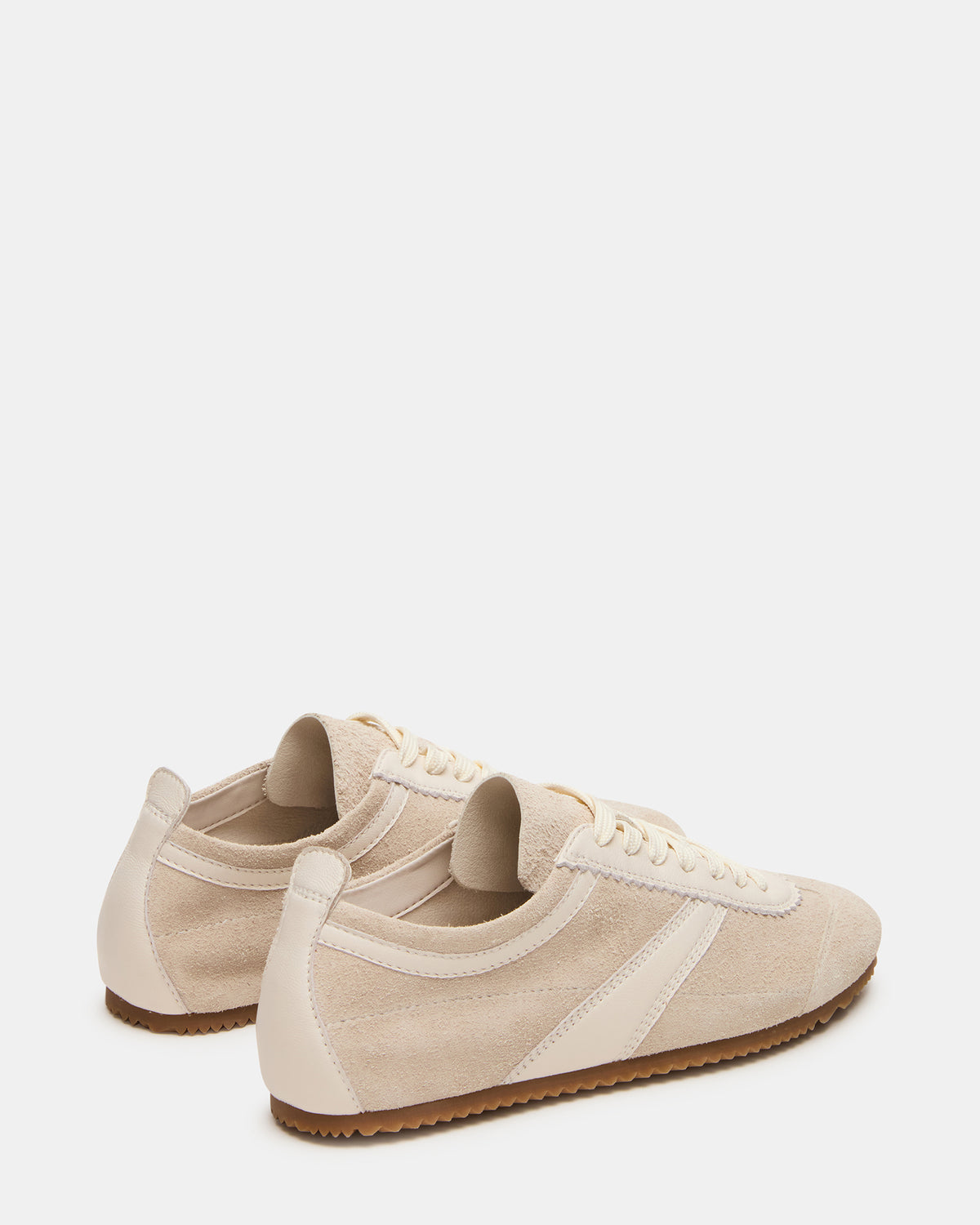Steve Madden JAYE Ice Suede Low-Top Lace-Up Women's Sneaker