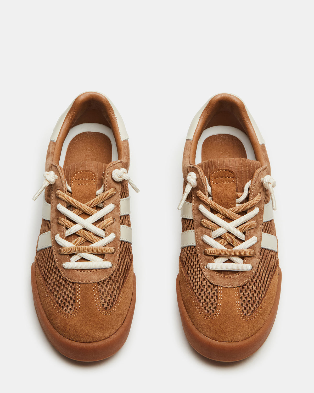 Steve Madden VERDICT Tan Multi Women's Lace-Up Sneaker