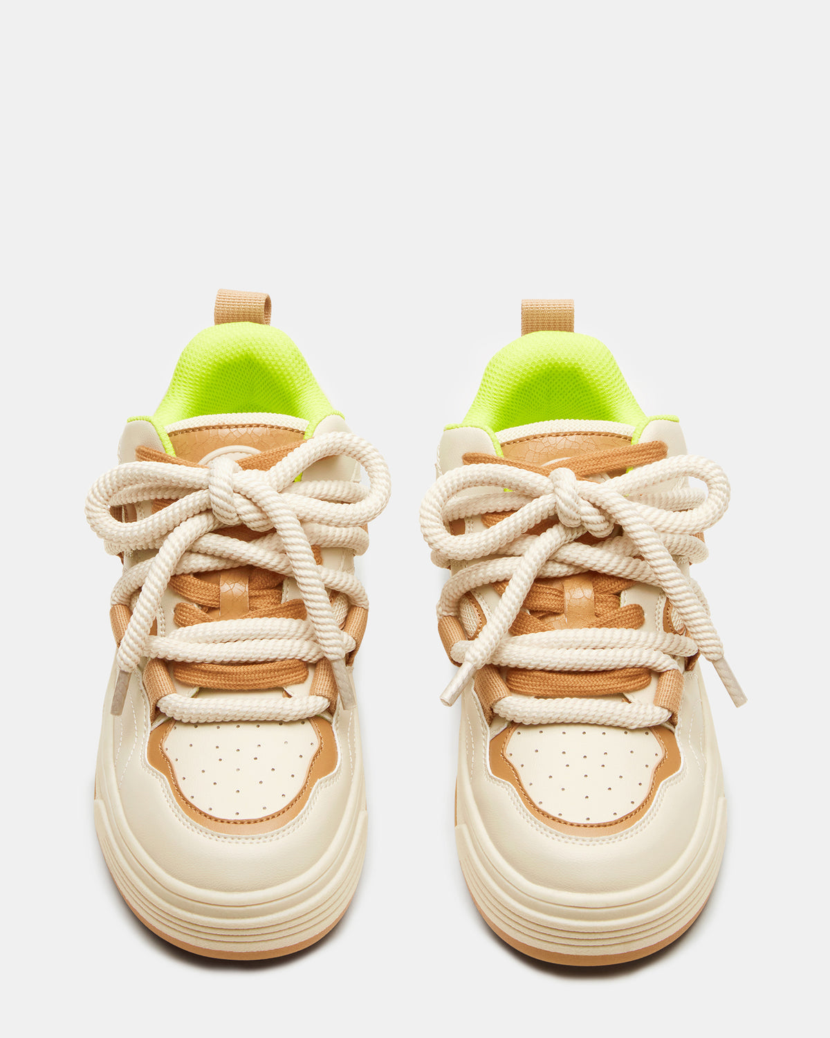 Steve Madden BOOMER Tan Multi Platform Chunky Sneaker | Women's Sneakers