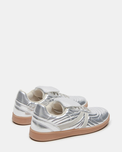Steve Madden MADRID Silver Women's Low-Top Sneakers