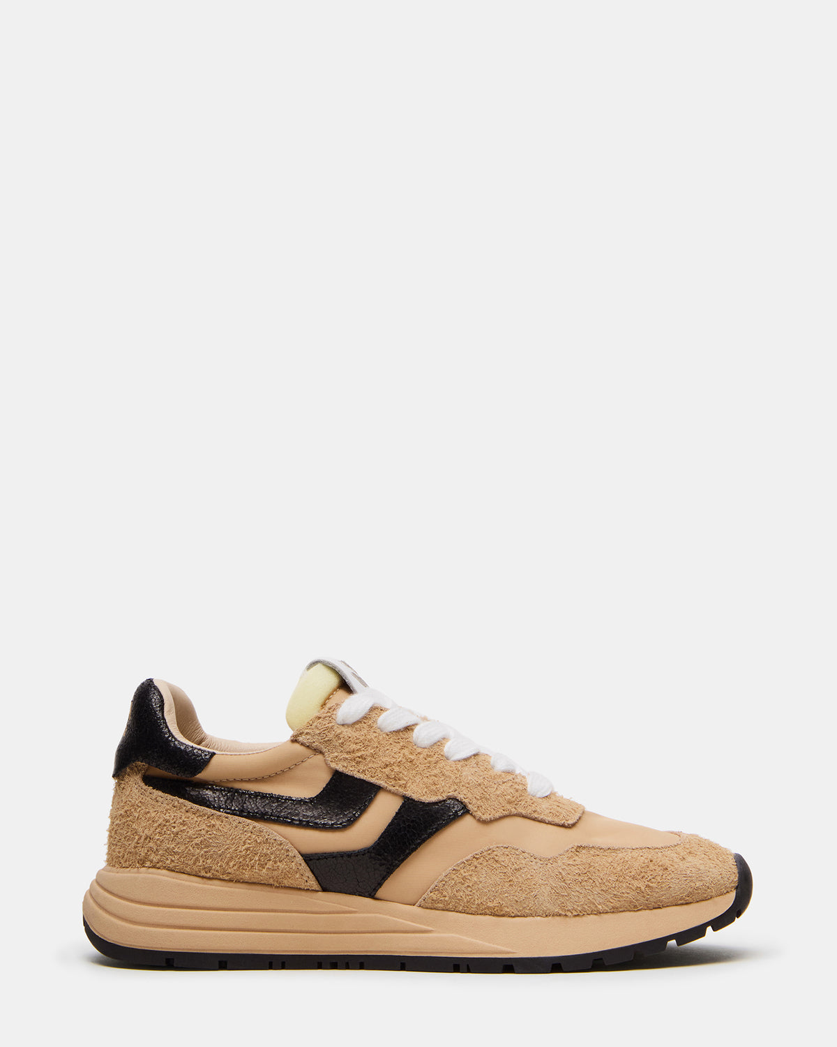 Steve Madden BURST Tan/Multi Women's Low-Top Lace-Up Sneaker