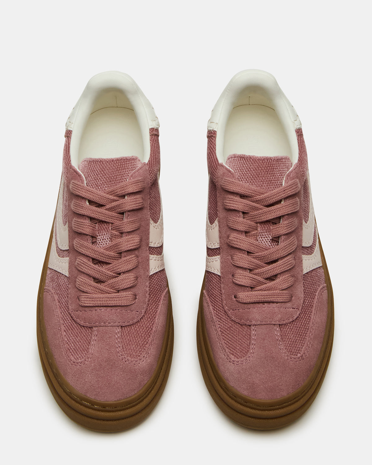 Steve Madden DODGE Mauve Low-Top Platform Women's Sneaker