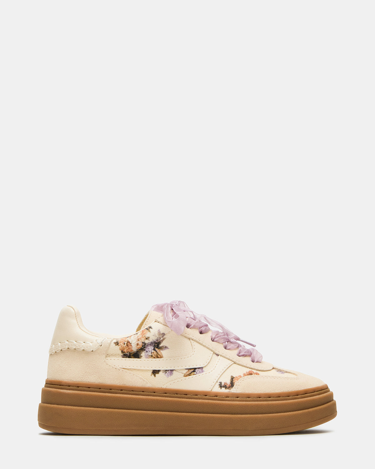 Steve Madden DODGE Floral Multi Low-Top Platform Women's Sneaker