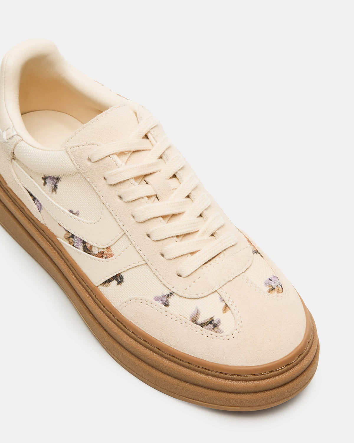 Steve Madden DODGE Floral Multi Low-Top Platform Women's Sneaker