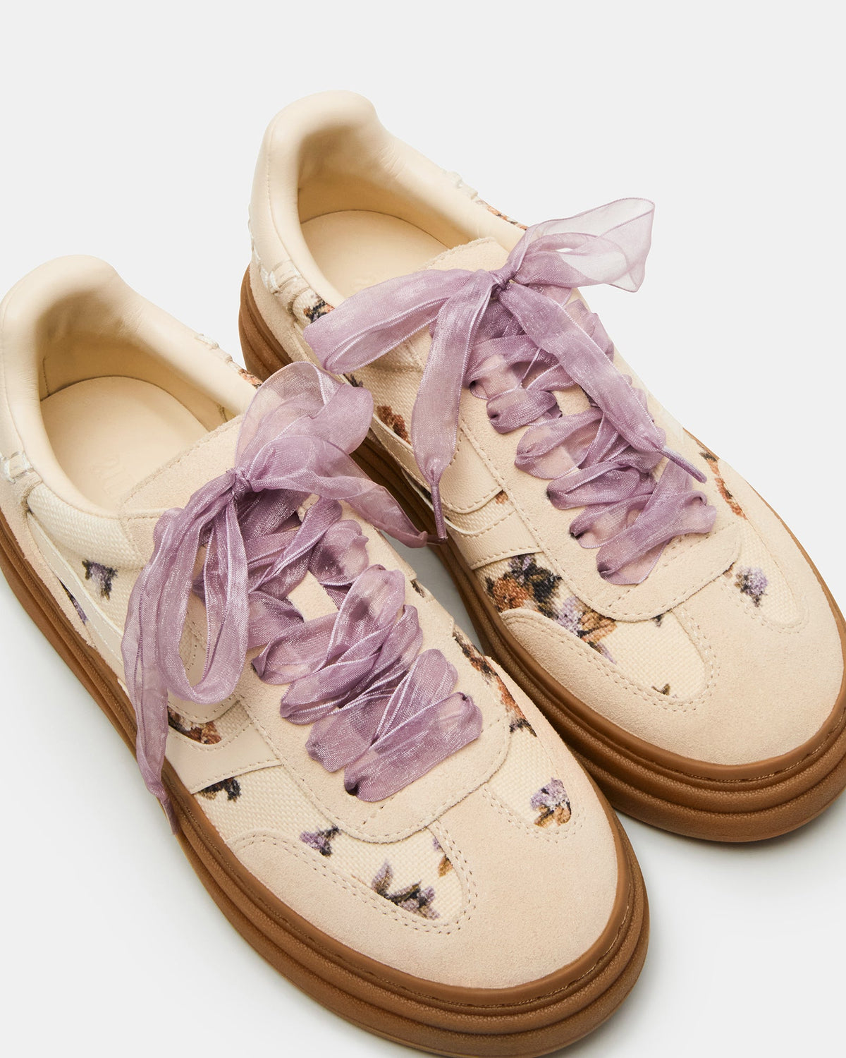 Steve Madden DODGE Floral Multi Low-Top Platform Women's Sneaker