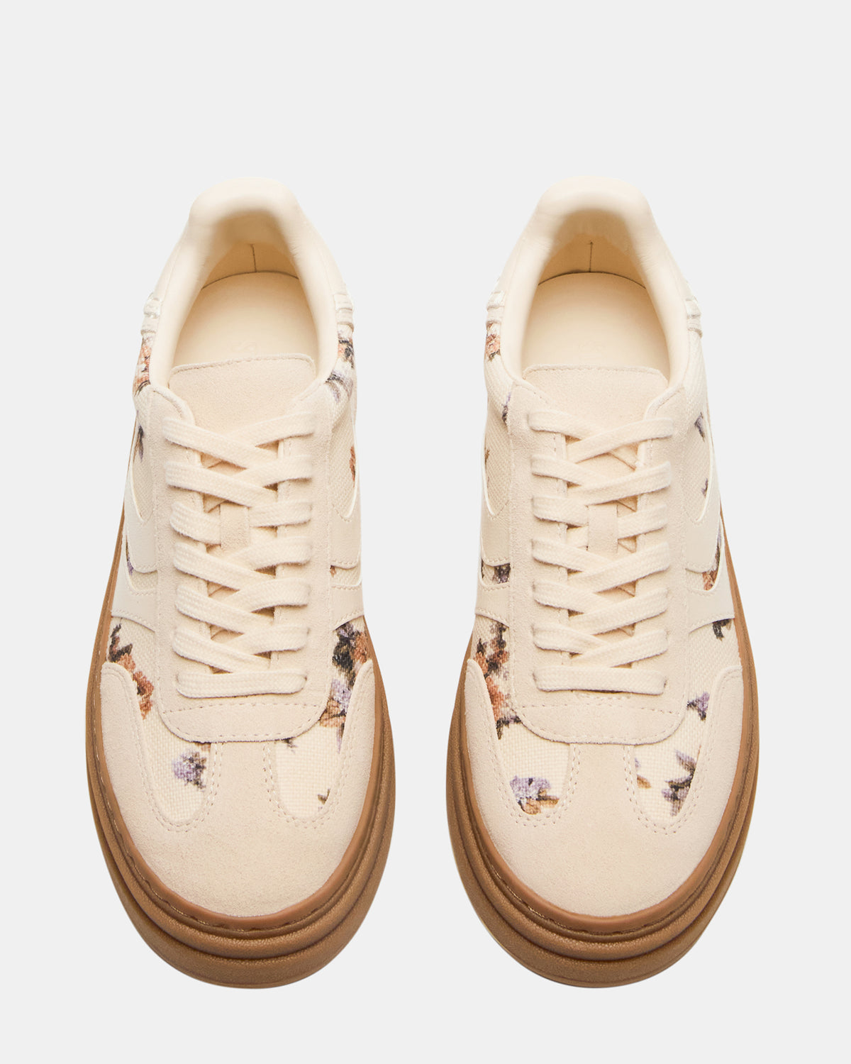 Steve Madden DODGE Floral Multi Low-Top Platform Women's Sneaker