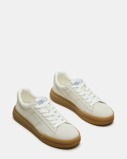 Steve Madden STRIVE Ice Suede Low-Top Lace-Up Sneaker | Women's Sneakers