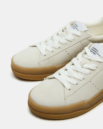 Steve Madden STRIVE Ice Suede Low-Top Lace-Up Sneaker | Women's Sneakers