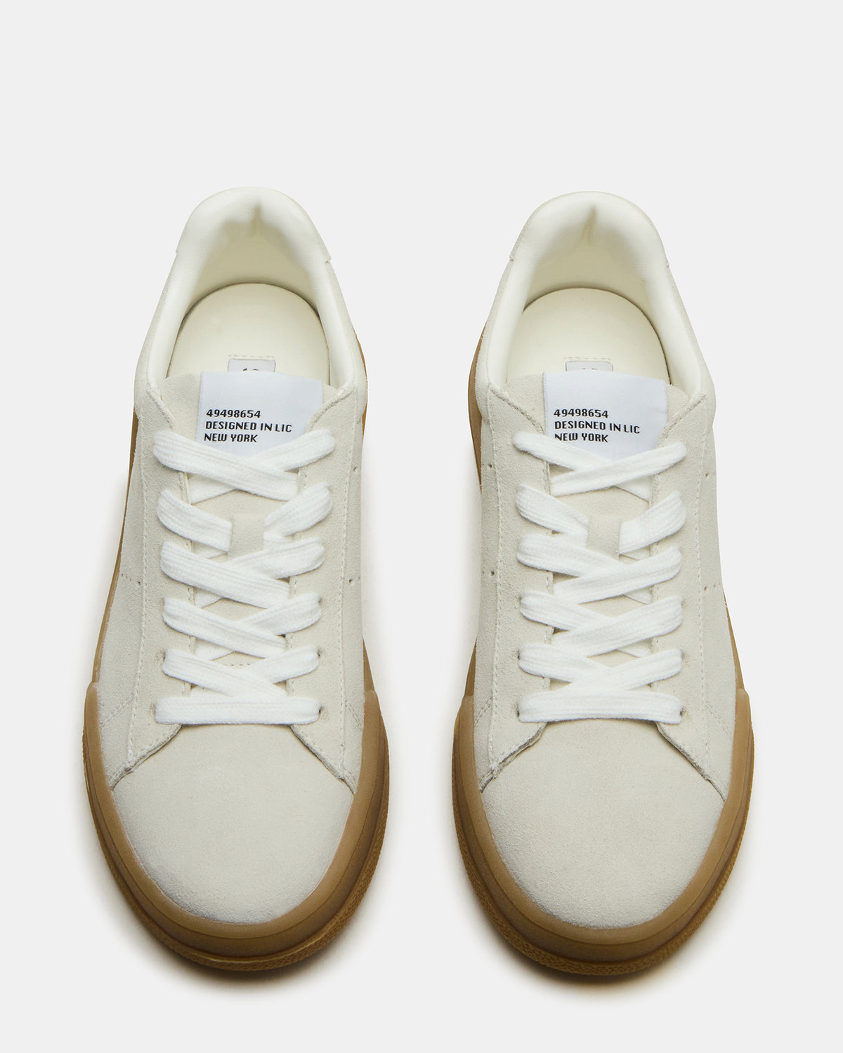 Steve Madden STRIVE Ice Suede Low-Top Lace-Up Sneaker | Women's Sneakers