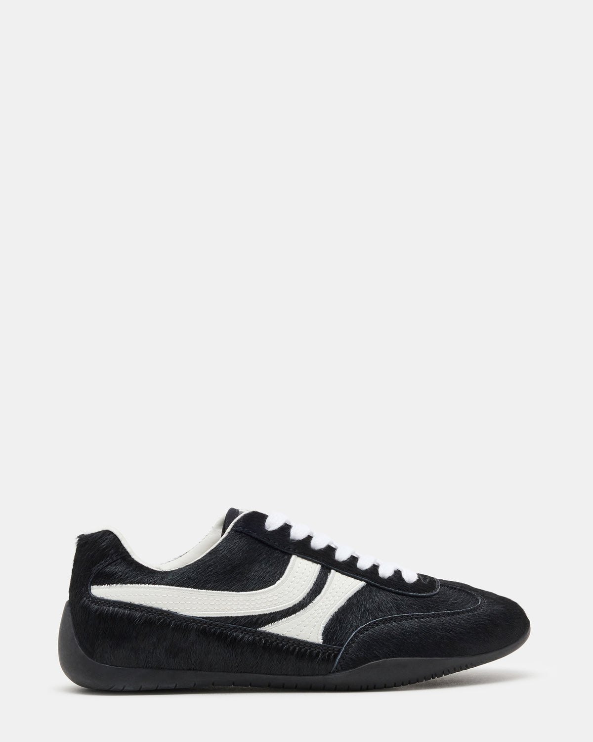 Steve Madden DOBSON Black Multi Women's Low-Top Lace-Up Sneaker