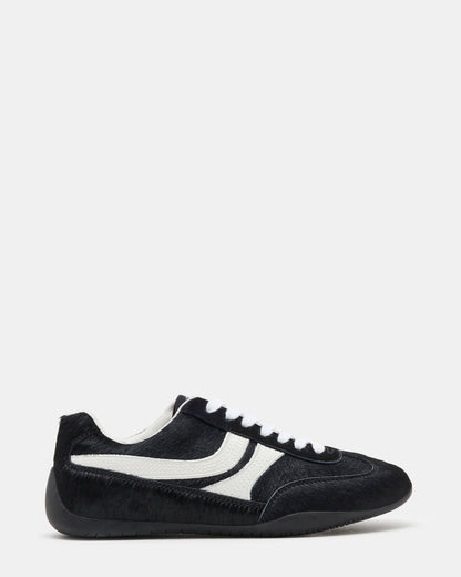 Steve Madden DOBSON Black Multi Women's Low-Top Lace-Up Sneaker