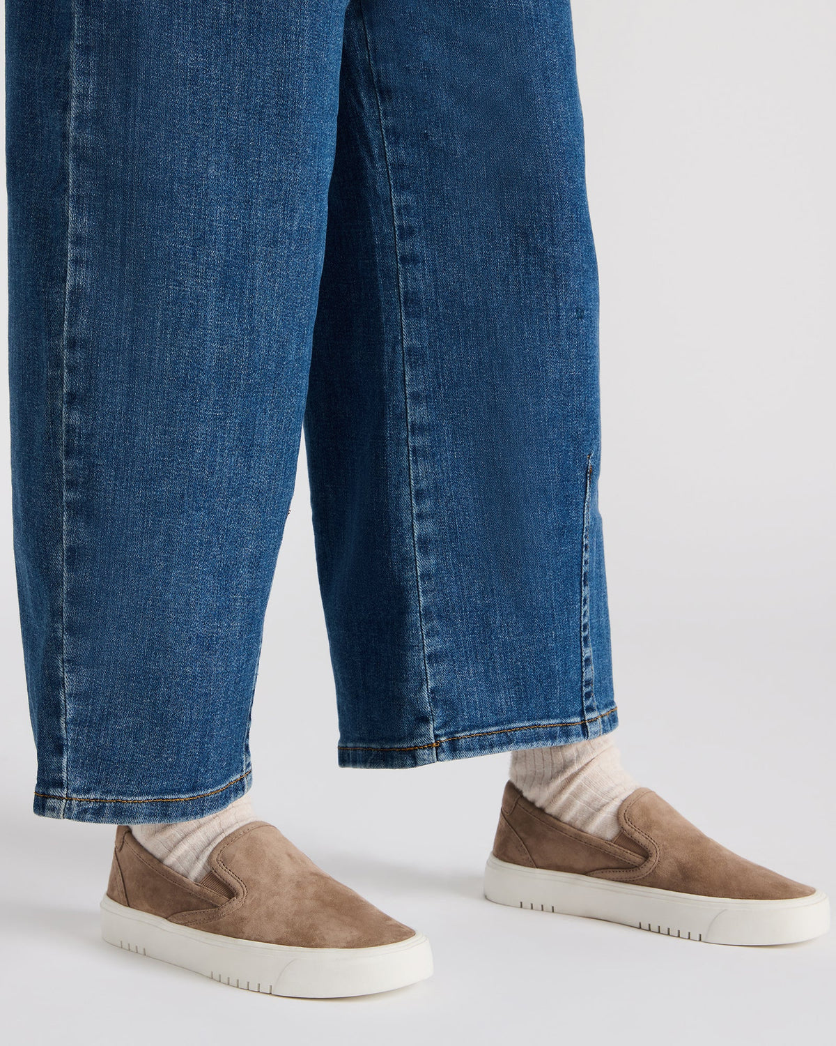 Steve Madden MURPHY Taupe Suede Low-Top Sneaker | Women's Sneakers