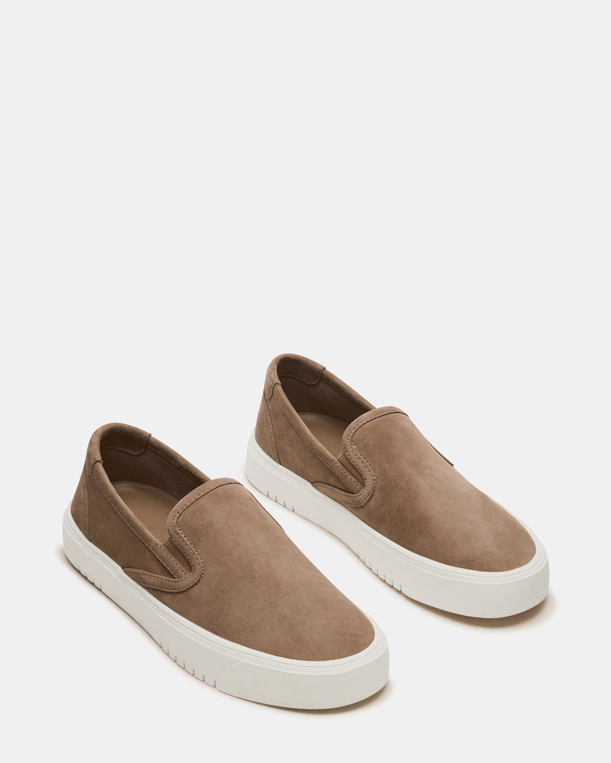 Steve Madden MURPHY Taupe Suede Low-Top Sneaker | Women's Sneakers