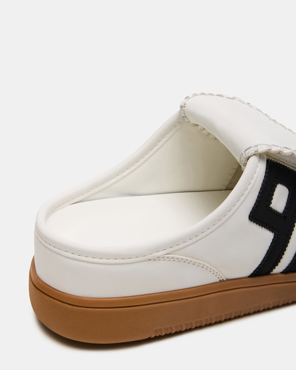 Steve Madden NOSTALGIC White Multi Women's Low-Top Slip-On Mule Sneaker
