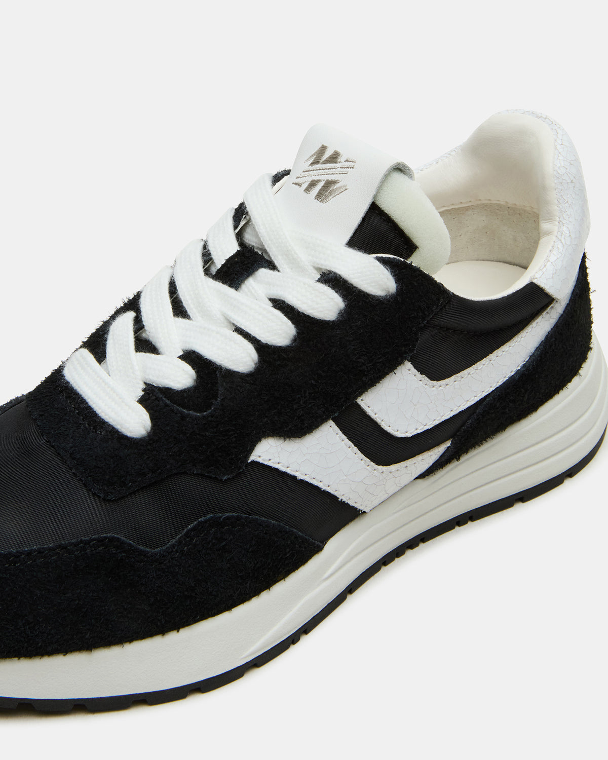 Steve Madden BURST Black Multi Women's Low-Top Lace-Up Sneaker