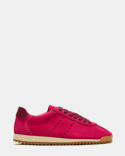 Steve Madden MIRAGE Hot Pink Low-Top Sneaker | Women's Sneakers