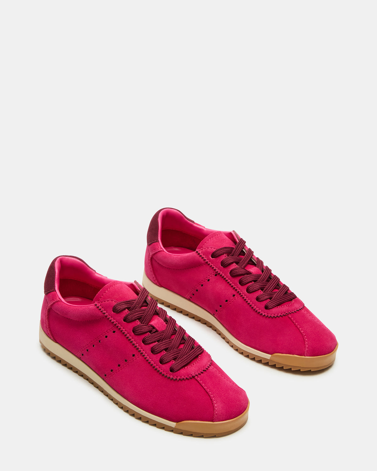 Steve Madden MIRAGE Hot Pink Low-Top Sneaker | Women's Sneakers