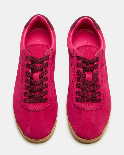 Steve Madden MIRAGE Hot Pink Low-Top Sneaker | Women's Sneakers
