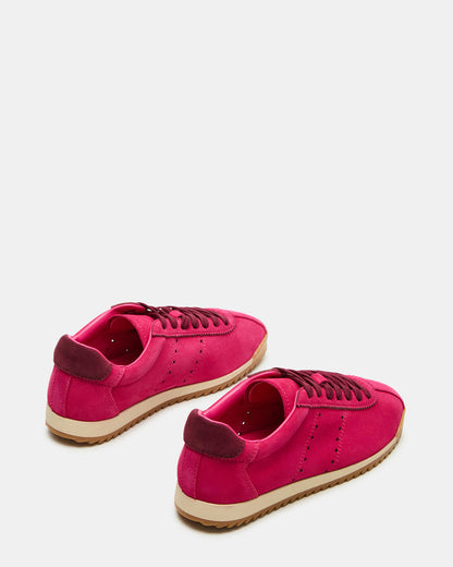 Steve Madden MIRAGE Hot Pink Low-Top Sneaker | Women's Sneakers