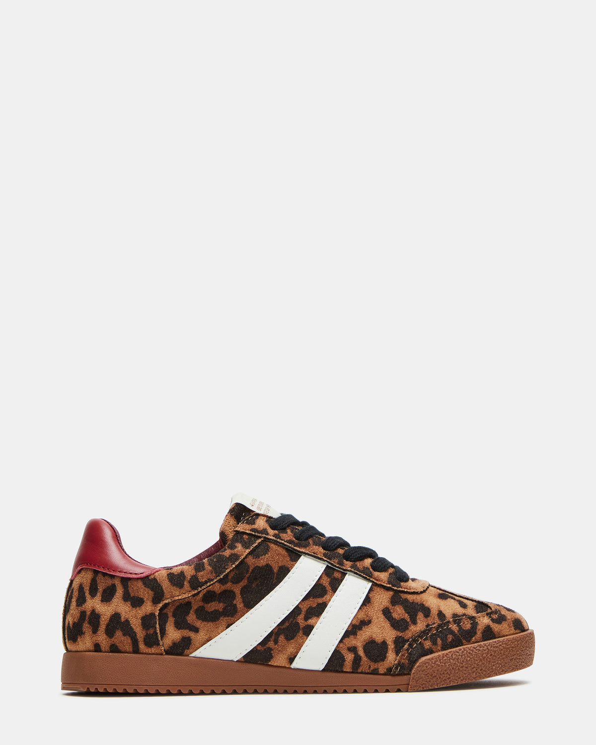 Steve Madden HUDSIN Leopard Women's Lace-Up Low-Top Sneaker