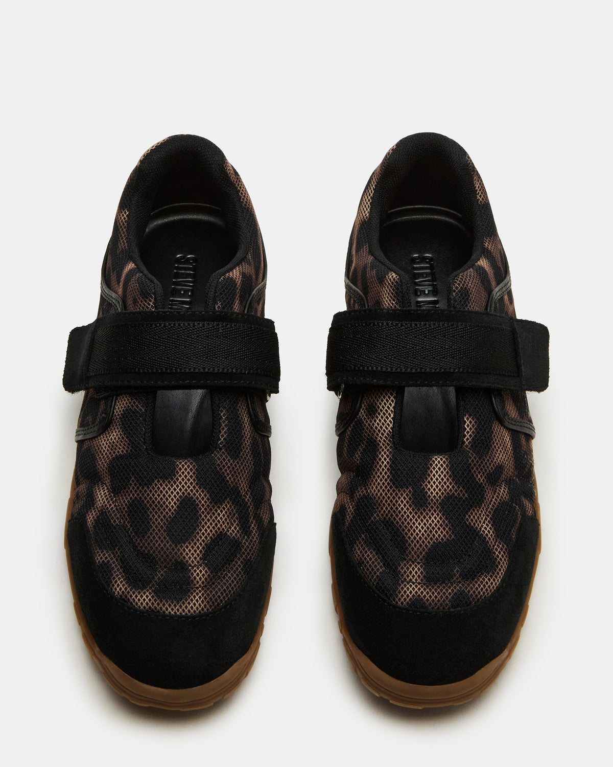 Steve Madden AGILITY Leopard Velcro Women's Mary Jane Low-Top Sneaker