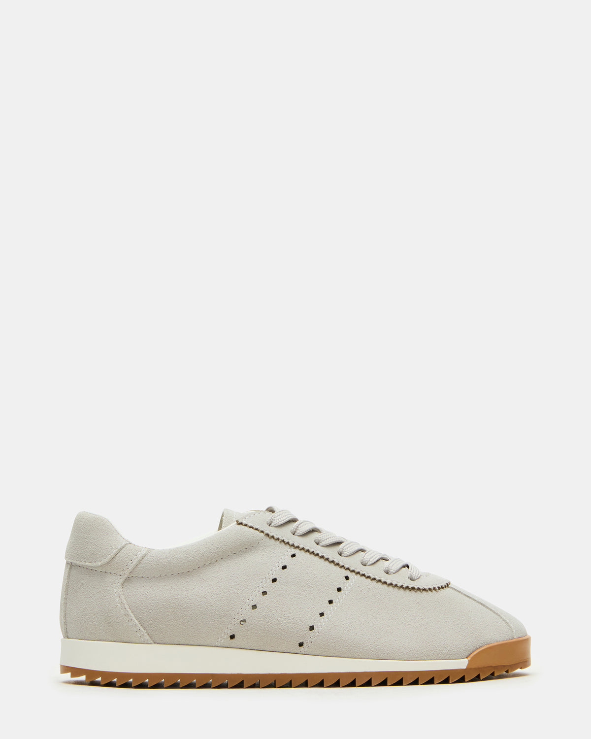 Steve Madden MIRAGE Grey Suede Low-Top Sneaker | Women's Sneakers