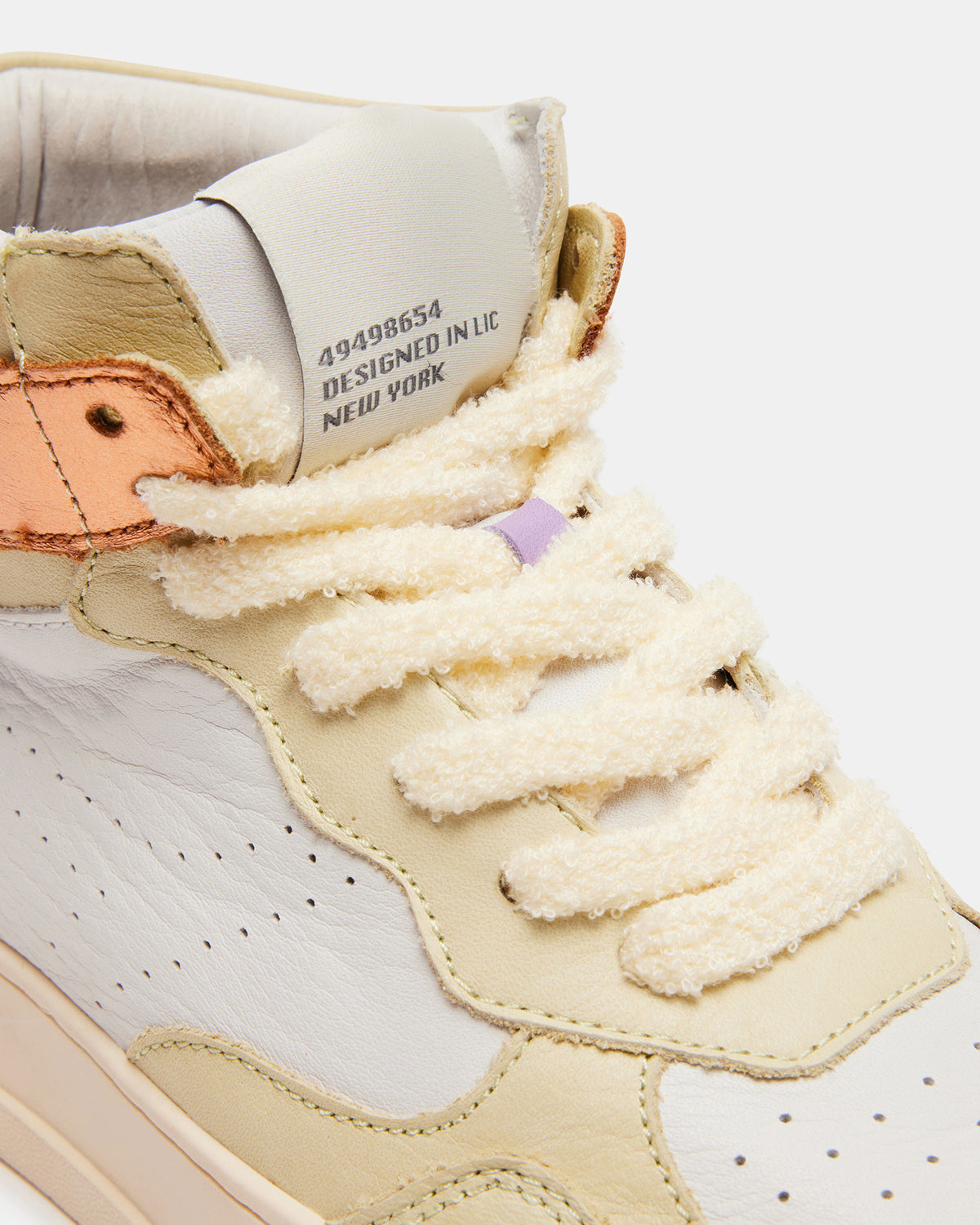 Steve Madden MARKED Yellow Multi High-Top Lace-Up Sneaker | Women's Sneakers
