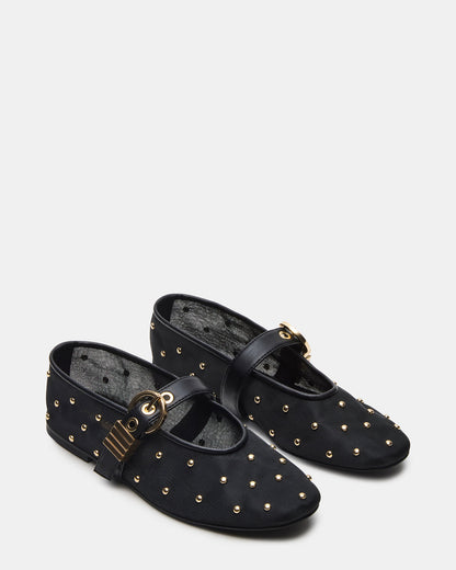 Steve Madden LUCIA FLAT & CHEYANN BAG BLACK BUNDLE