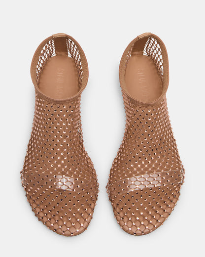 Steve Madden MINO Blush Rhinestones Women's Flat