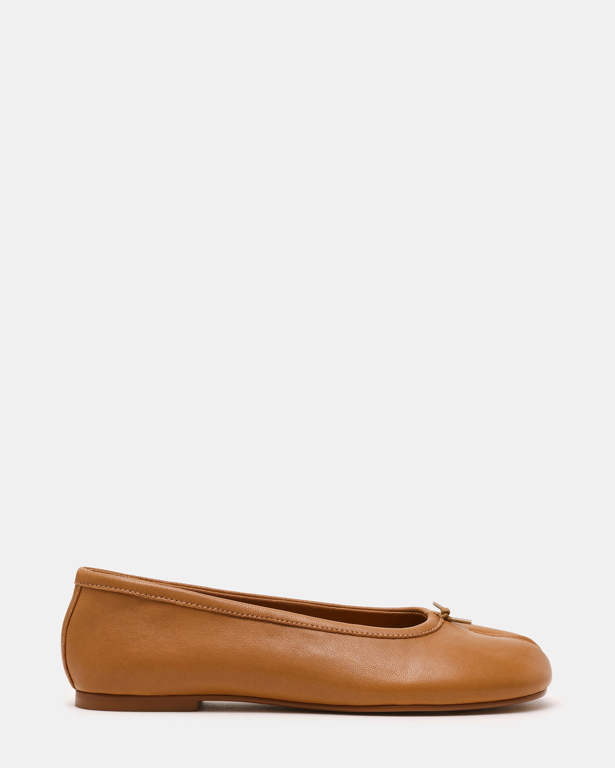 Steve Madden CALICO Tan Leather Split Toe Tabi Women's Ballet Flat