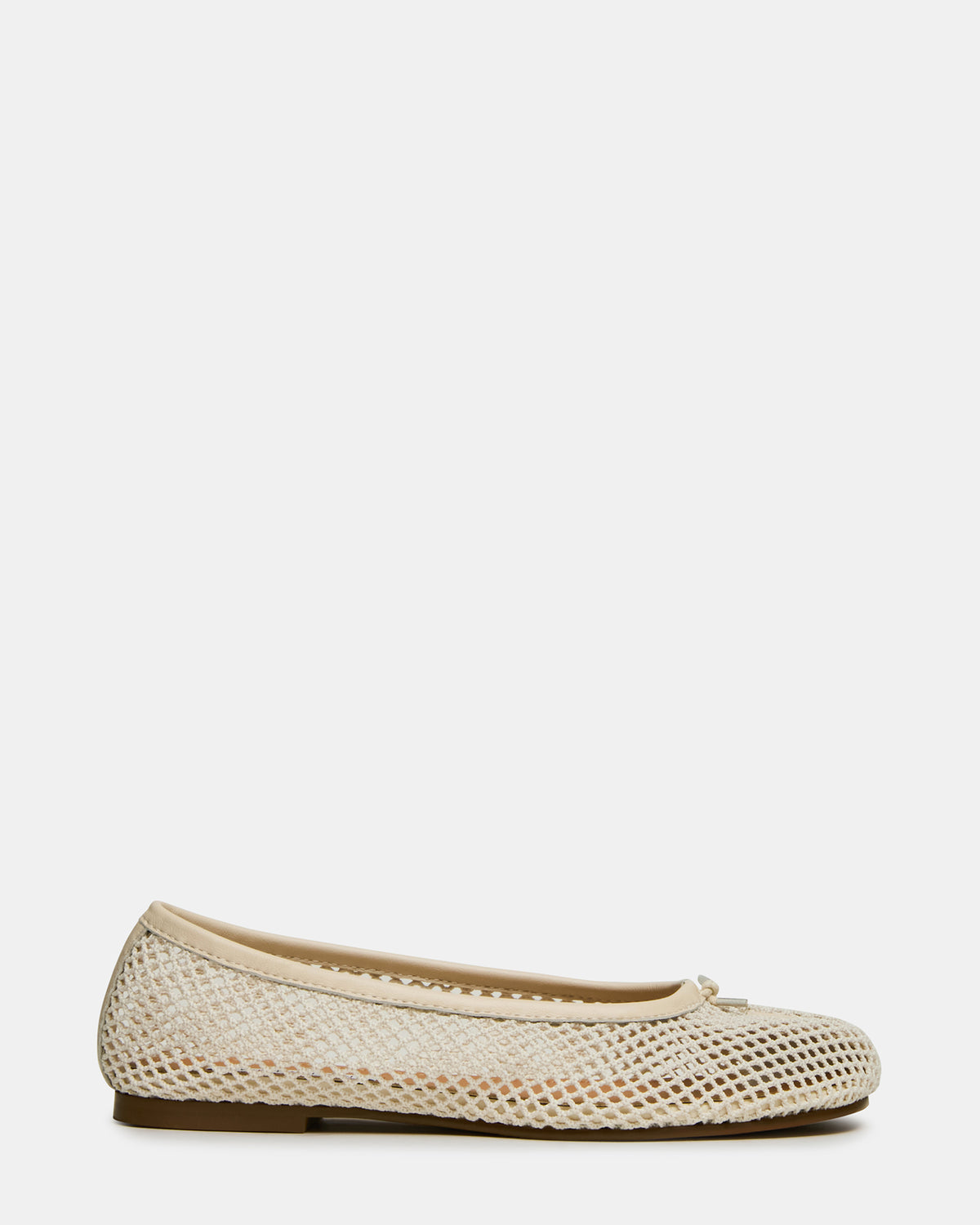 Steve Madden CALICO Bone Mesh Split Toe Tabi Women's Ballet Flat