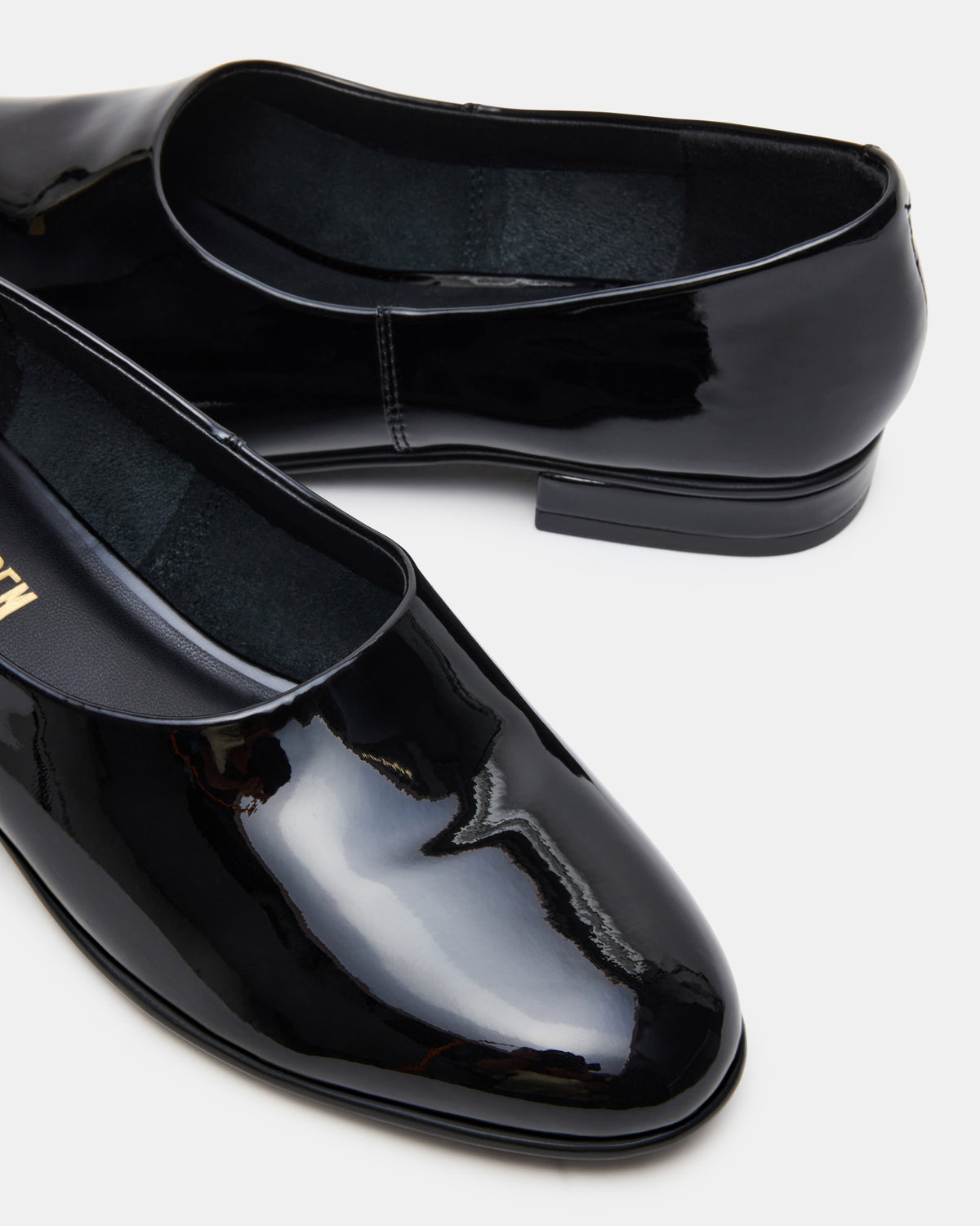 Steve Madden RANDALL Black Patent Ballet Women's Flat