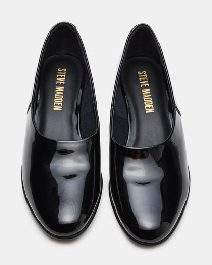 Steve Madden RANDALL Black Patent Ballet Women's Flat