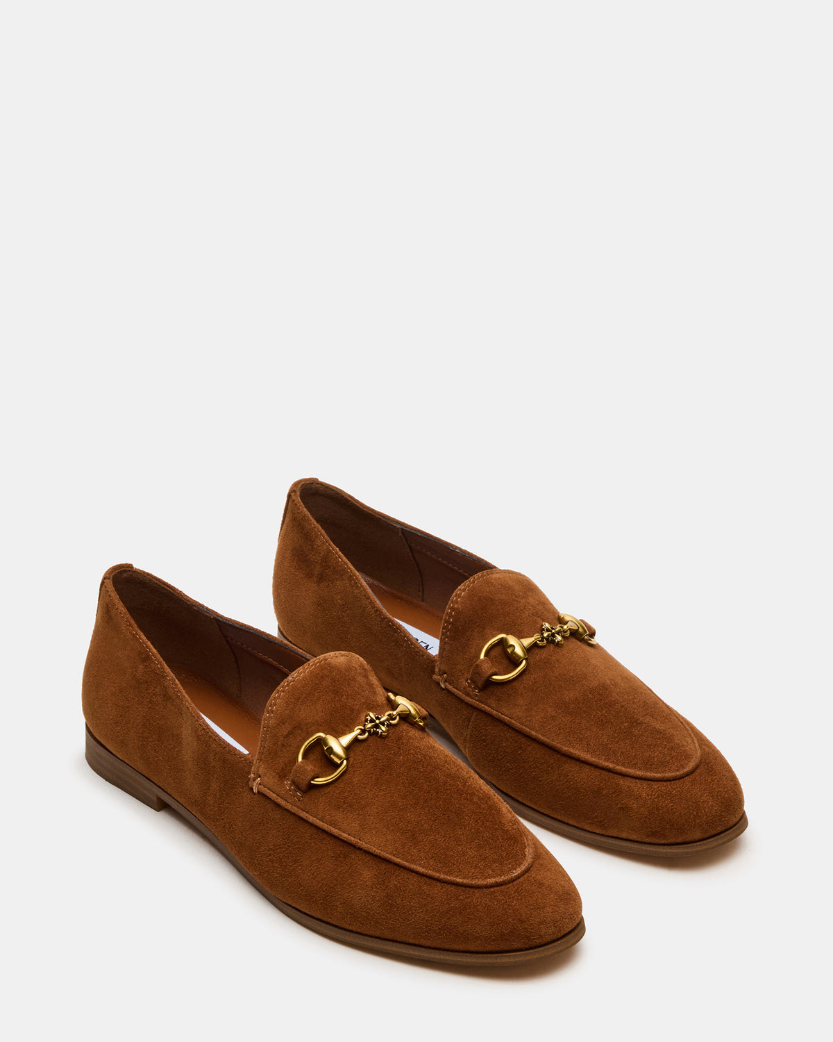 Steve Madden GRAFTON Chestnut Suede Women's Loafer