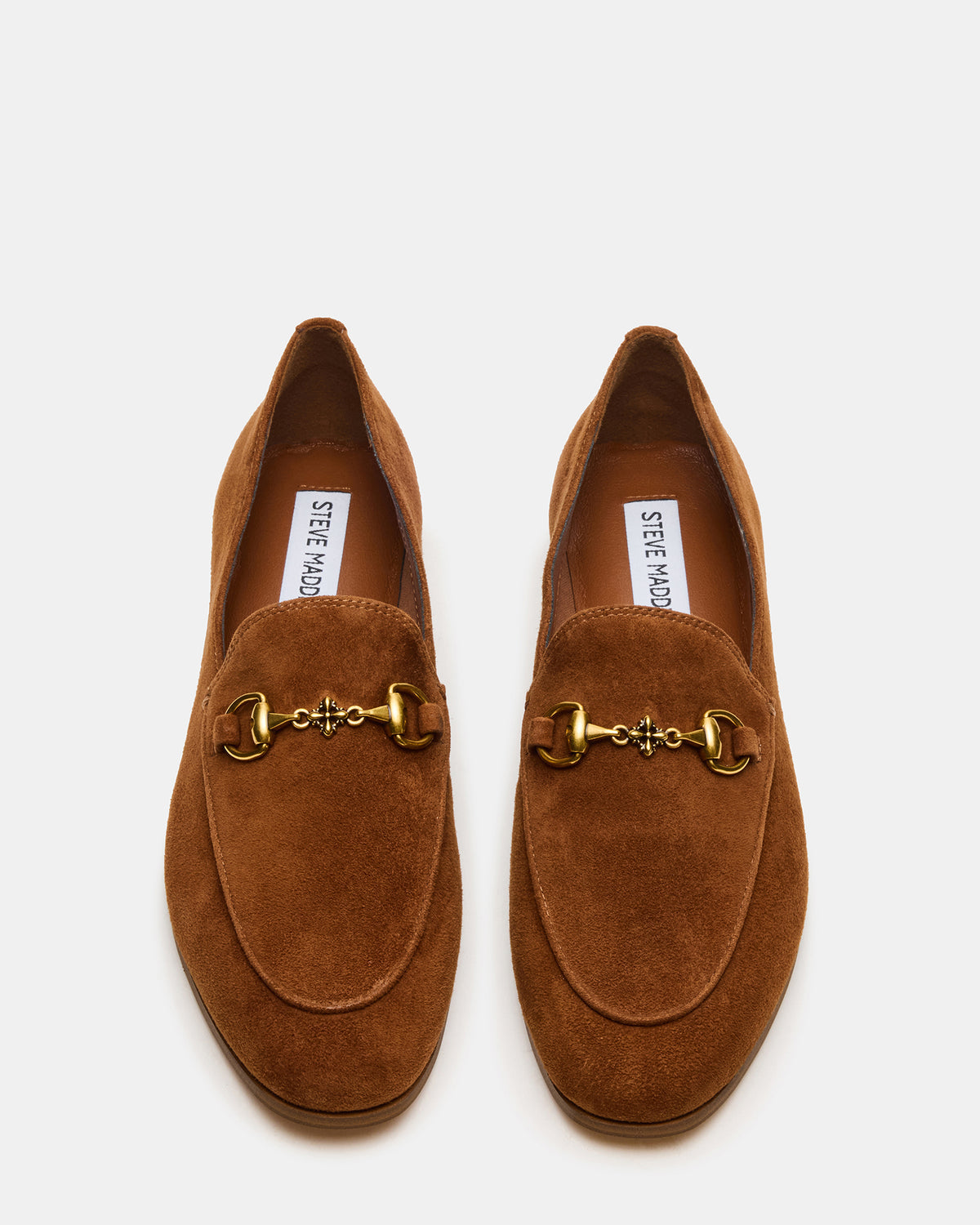 Steve Madden GRAFTON Chestnut Suede Women's Loafer