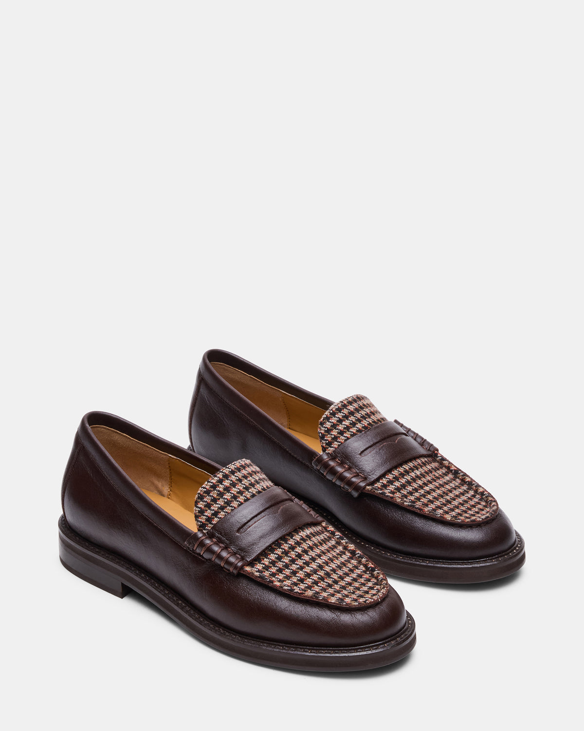 Steve Madden MADISON Brown Multi Women's Penny Loafer