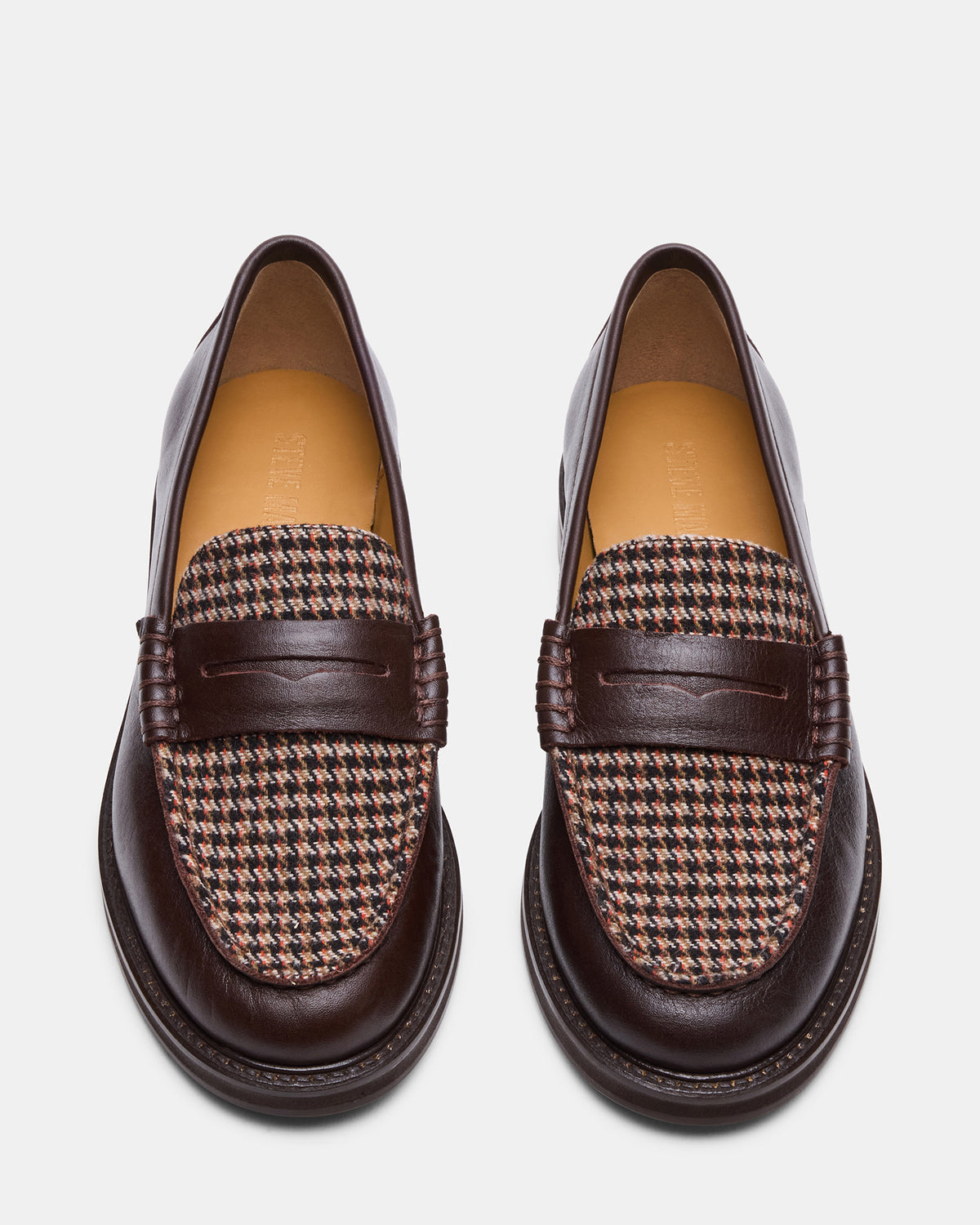 Steve Madden MADISON Brown Multi Women's Penny Loafer