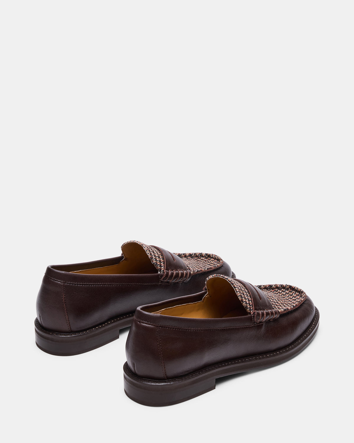 Steve Madden MADISON Brown Multi Women's Penny Loafer
