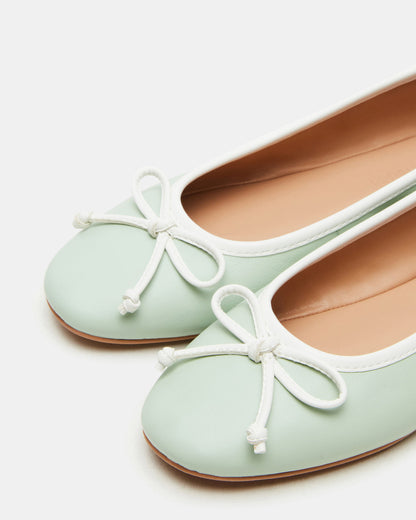 Steve Madden VIXEN Pistachio Women's Ballet Flats