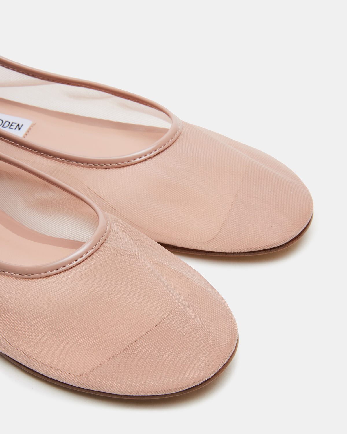 Steve Madden MEADOW Blush Mesh Women's Ballet Flats