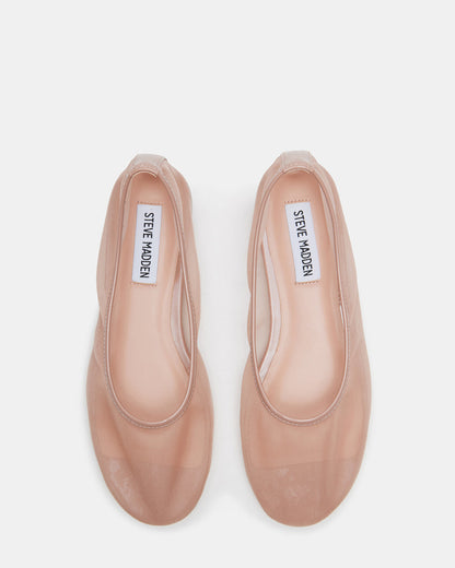 Steve Madden MEADOW Blush Mesh Women's Ballet Flats