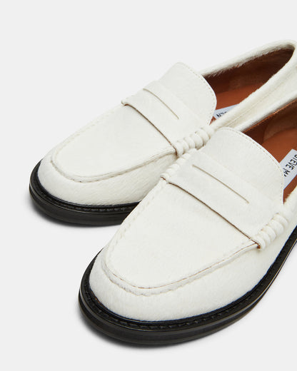 Steve Madden MADISON White Multi Women's Penny Loafer
