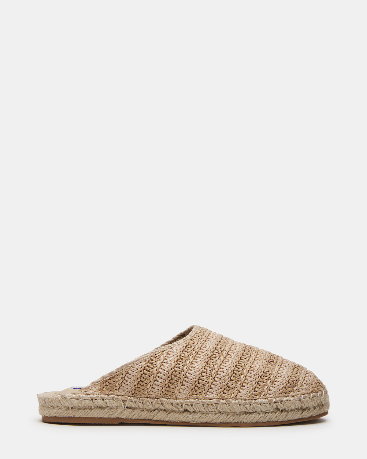 Steve Madden GILLIGAN Raffia Espadrille Mule Flat | Women's Flats
