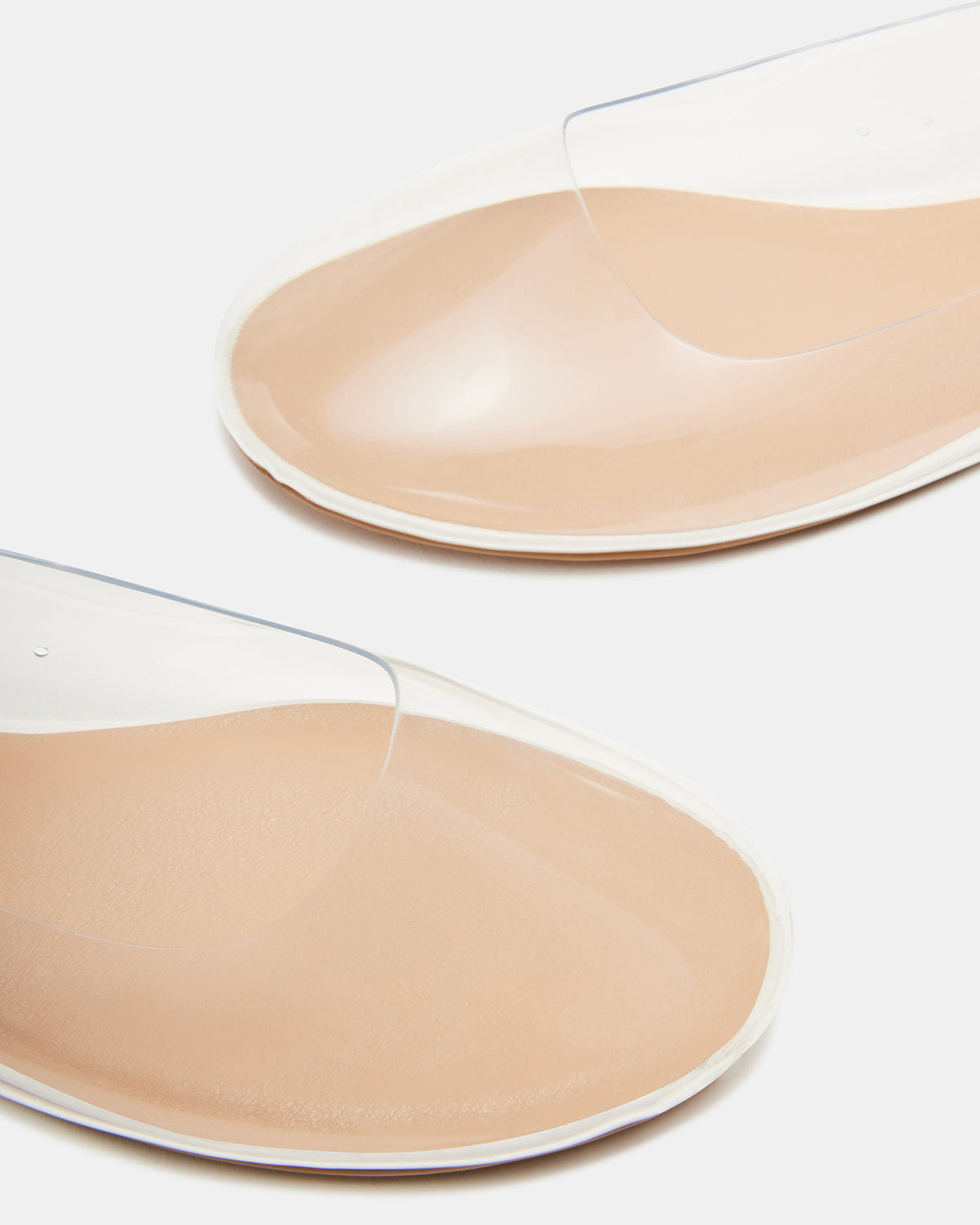 Steve Madden VINETTA Clear Mary Jane Ballet Flat | Women's Flats