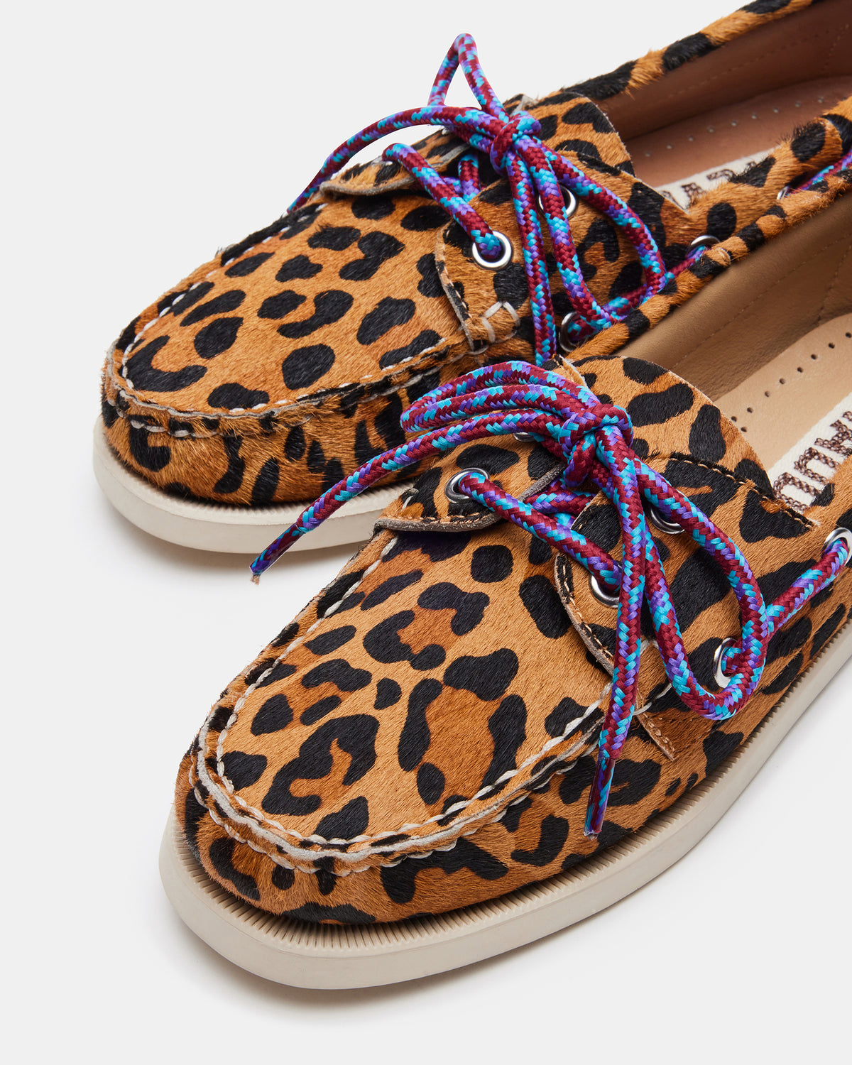 Steve Madden SAIL Leopard Women's Flat Loafer